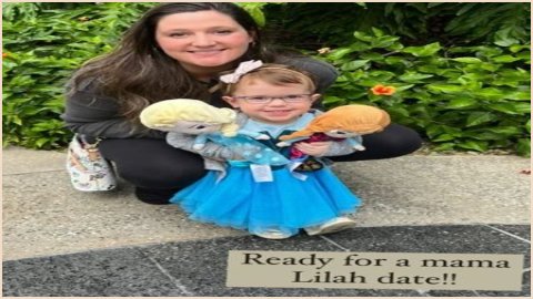 Lilah Roloff Stuns In A Pretty Blue Princess Gown